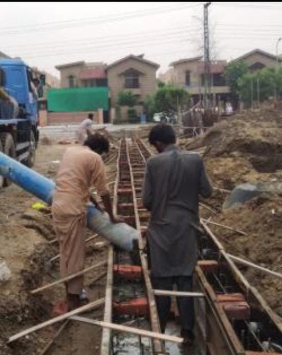 Construction site of YS RAWK Enterprises